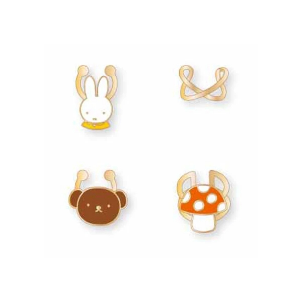 Miffy and Boris Dick Bruna ear cuffs